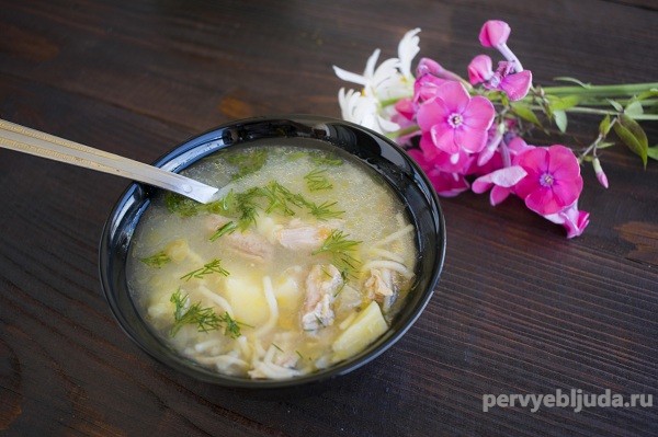 Суп с курицей и макаронами: вкусно, быстро и просто!