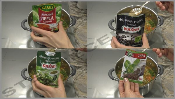 Макароны с мясом и овощами по-татарски