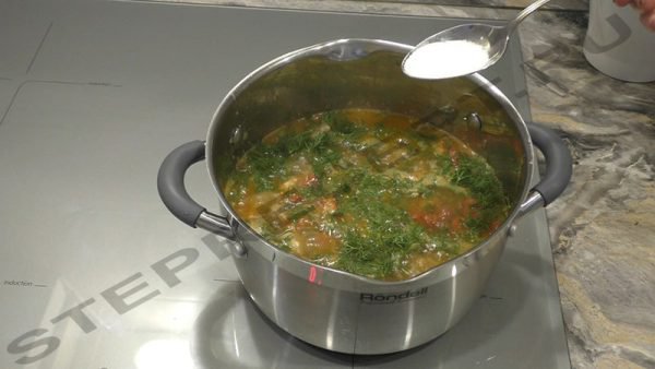 Макароны с мясом и овощами по-татарски