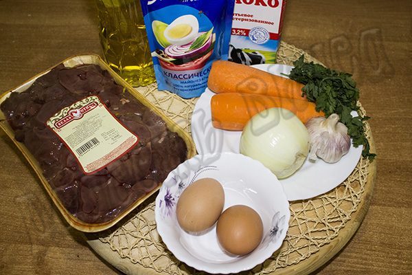 Вкусный печеночный торт из куриной печени